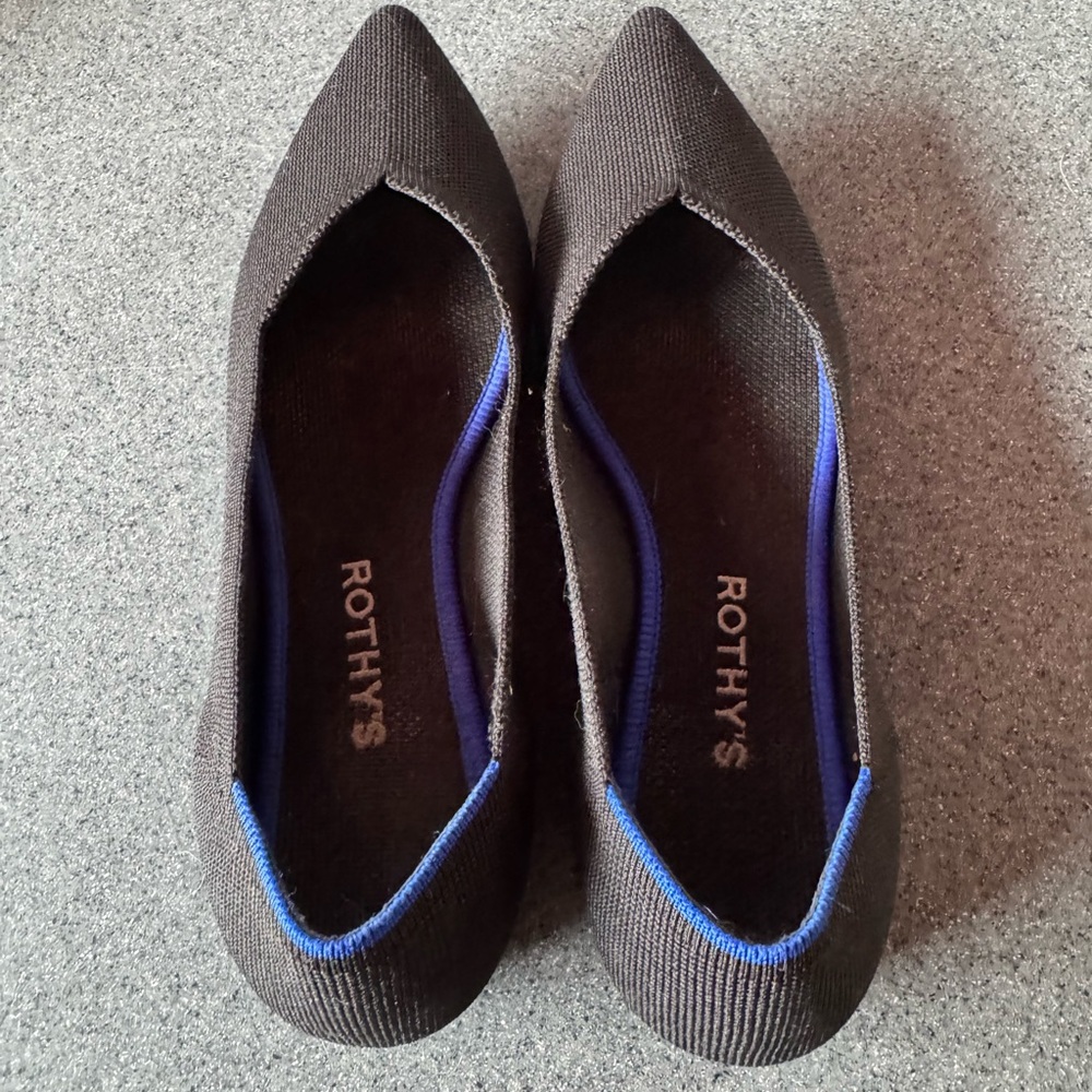 Rothy's Women's Black Flats